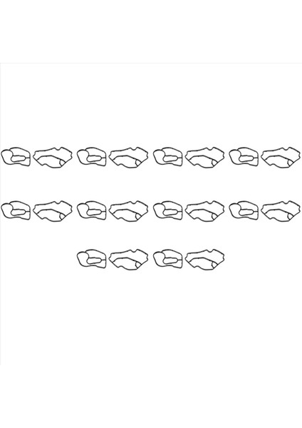 20PCS Siyah Kauçuk Yağ Filtresi Gövde Conta Mercedes Benz ML320 ML350 R320 Dodge Sprinter 6421840080 6421801410 (Yurt Dışından)