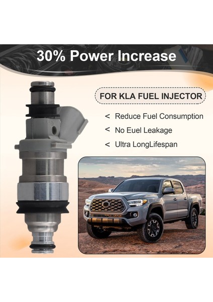 23250-62030 23209-62030 Toyota Için Yeni Yakıt Enjektör Nozul Camry ES300 3 0l Tacoma 4runner T100 3 4l (Yurt Dışından) fırsatları