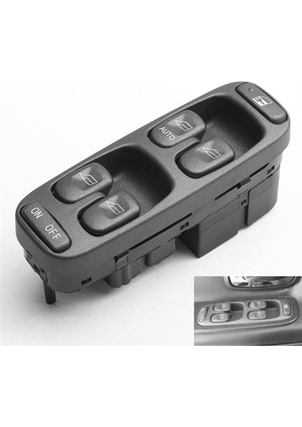 Volvo V70 S70 XC70 1998-2000 Için Araç Camı Kaldırıcı Ön Sol Elektrikli Cam Kontrol Ana Anahtarı 8638452 (Yurt Dışından) fırsatları