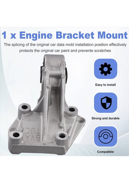 9640296180 Araç Motor Montajı Motor Braket Montajı Peugeot 206 207 307 308 Citroen C2 C4 1 4 1 6 1807ES (Yurt Dışından) fırsatları