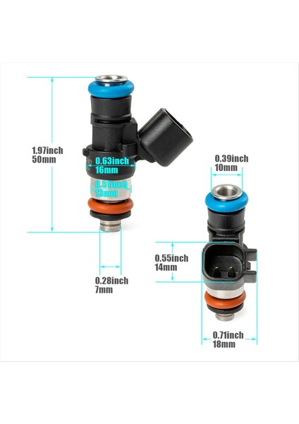 Yakıt Enjektörü 0280158258 2521068 Polaris Ranger Sportsman Rzr ACE570 ACE900 (Yurt Dışından) fiyatları