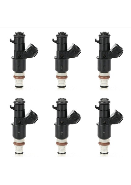 6x 16450-RAA-A01 Honda Accord Cr-V Elements Için Yakıt Enjektör Nozumu 2005 2006 2007 2008 2009 2011 2011 Araç Aksesuarları (Yurt Dışından)