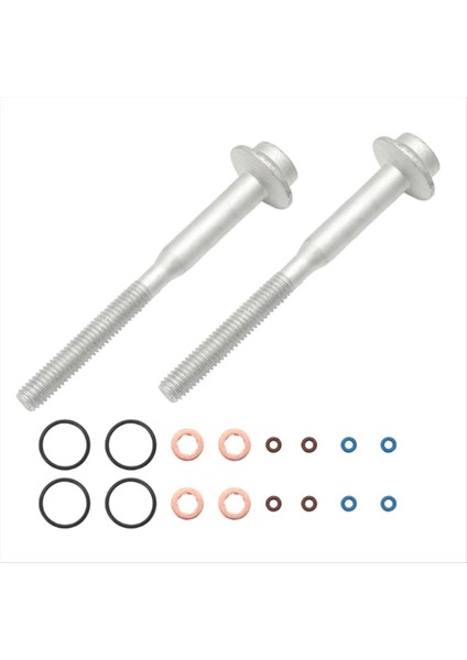 Enjektör Cıvata Yıkama Seti Enjektör Cıvatası Rondela Değiştirme Bölüm 883 670 03L130277B Audi A1 A3 8x 1 6 Tdı (Yurt Dışından)