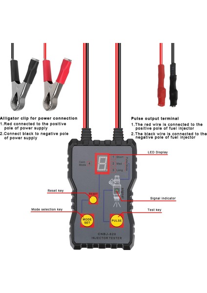 Akıllı Araç Yakıt Enjektör Test Cihazı Otomotiv Temizleme Aracı Kiti Enjektör Floş Temizleyici Yakıt Sistemi Tarama Aracı (Yurt Dışından) indirimleri