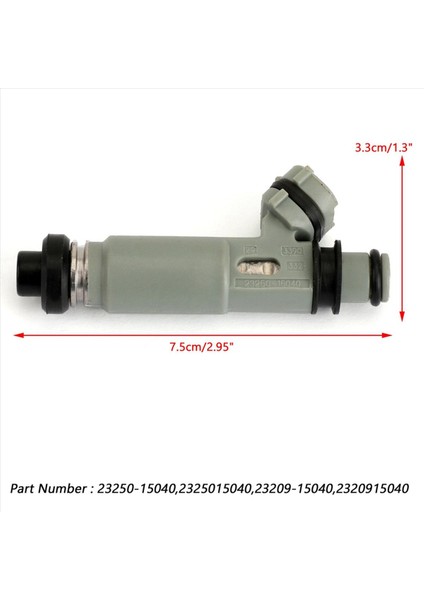 2x Toyota Soluna Corolla AE11 Sprinter Trueno Spacio 1 5l 1 6l 23209-15040 23250-15040 (Yurt Dışından) fırsatları