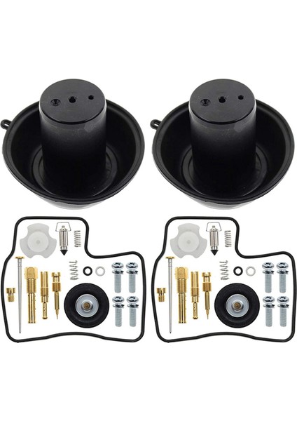 2x Onarım Kiti Karbüratör Diyafram Piston Honda Steed Gölge Vlx 400 Için Iğne ile (Yurt Dışından) indirimleri