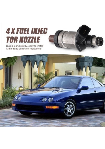 4pcs 06164-P2J-010 Acura Integra Için Yeni Yakıt Enjektör Nozul 1 8l B18B1 B18C1 96-01 (Yurt Dışından) fırsatları