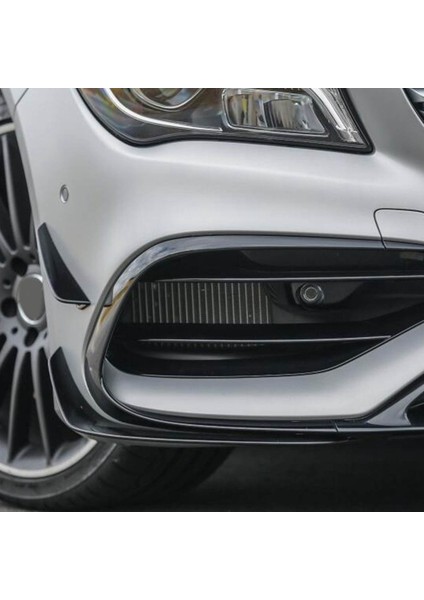 Mercedes-Benz Için 4x Araç Ön Alt Tampon Yan Spailer Cla Sınıfı W117 C117 CLA45 CLA200 CLA220 (Yurt Dışından) modelleri