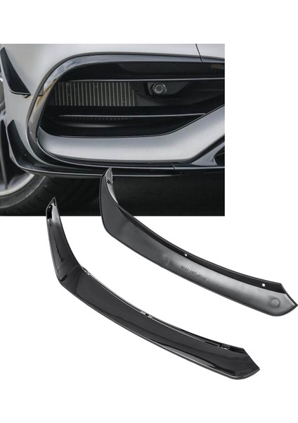 Mercedes-Benz Için 4x Araç Ön Alt Tampon Yan Spailer Cla Sınıfı W117 C117 CLA45 CLA200 CLA220 (Yurt Dışından) fırsatları