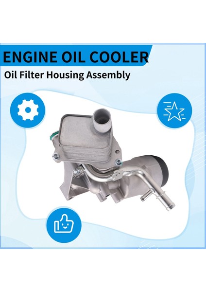 55566784 Cruze Sonic Trax Buick Encore Için Motor Yağı Soğutucu Montajı 1 4 Turbo 2011-2020 55565338 55353325 55596898 (Yurt Dışından) fırsatları