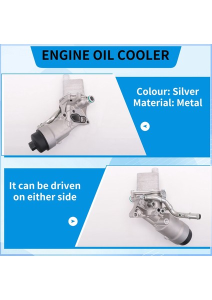 55566784 Cruze Sonic Trax Buick Encore Için Motor Yağı Soğutucu Montajı 1 4 Turbo 2011-2020 55565338 55353325 55596898 (Yurt Dışından) indirimleri