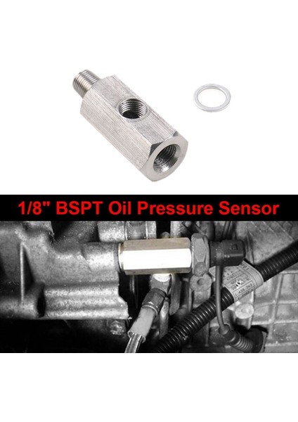 Paslanmaz Çelik Turboşarj Konnektörü 1/8 Inç Bspt Yağ Basınç Sensörü Tee - Npt Adaptör Turbo Besleme Besleme Hattı Ölçer (Yurt Dışından) modelleri