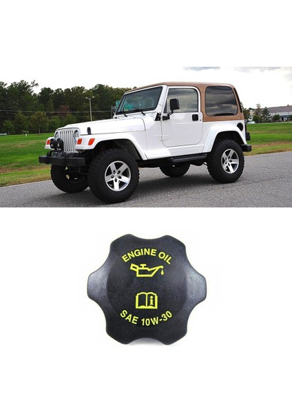 53010654AA Jeep Cherokee Wrangler Için Motor Yağı Dolgu Kapağı Üzerine Vidalı Grand Cherokee 1994-2006 (Yurt Dışından) fırsatları