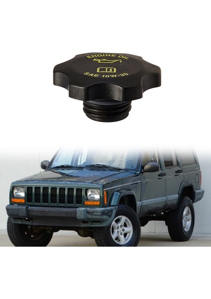 53010654AA Jeep Cherokee Wrangler Için Motor Yağı Dolgu Kapağı Üzerine Vidalı Grand Cherokee 1994-2006 (Yurt Dışından) indirimleri