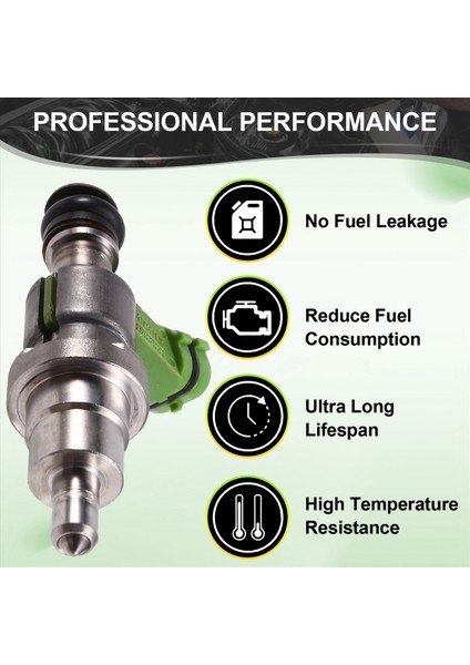 Toyota Için Yeni Yakıt Enjektörleri 1AZ-FSE D4 Avensis Rav-4 Noah 2 0 Rav4 Avensis 23250-28070 23209-28070 (Yurt Dışından) fırsatları