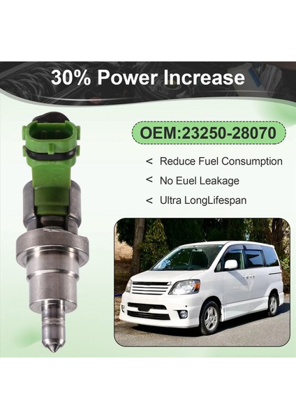 Toyota Için Yeni Yakıt Enjektörleri 1AZ-FSE D4 Avensis Rav-4 Noah 2 0 Rav4 Avensis 23250-28070 23209-28070 (Yurt Dışından) indirimleri
