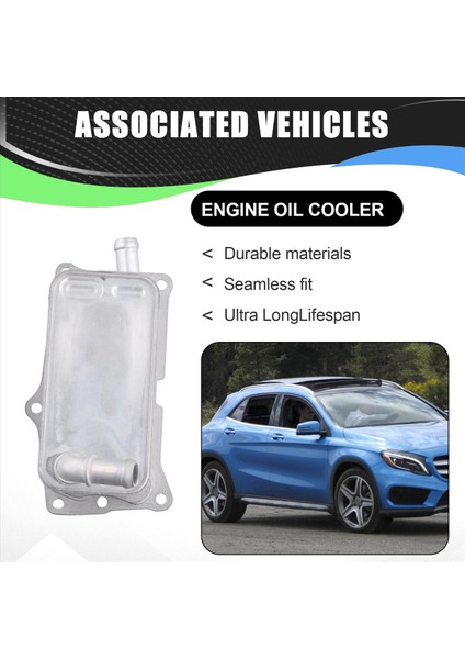 Otomatik Parça Motor Yağı Soğutucu Radyatörü 2465010501 A2465010501 Mercedes-Benz Için CLA250 GLA250 A220 A250 B250 L4 L4 2 0l (Yurt Dışından) fırsatları