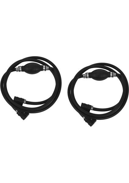 2 Adet Yakıt Hattı Hortumu Dış Tekne Motoru Yamaha Motoru Için Benzin Tank Konektörleri Kiti (Yurt Dışından)
