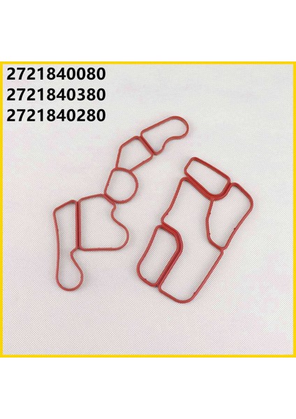 2721840280 Motor Yağı Filtre Muhafazası + Mercedes-Benz Için Zamanlama Kılıf Contası W203 W204 CL203 ve Yağ Soğutucu Conta Kitleri (Yurt Dışından) fırsatları