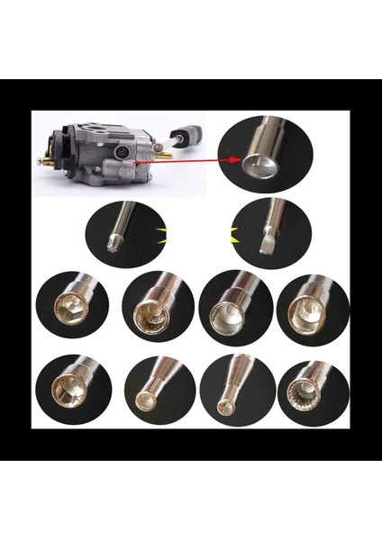 22PCS Karbüratör Ayarlama Tornavida Tool Kit Karbonhidrat Temizleme Iğneleri Fırçaları Ortak 2 Döngü Karbüratörüne Uygun (Yurt Dışından) fiyatları