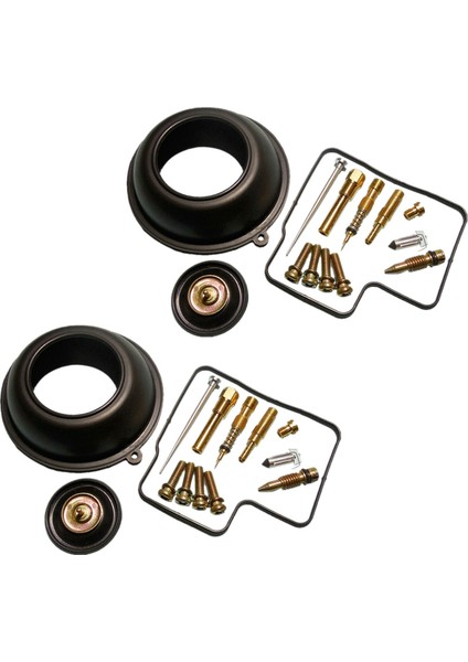 2x Motosiklet Karbüratör Onarım Kiti Honda Bros 400 VT400V Silindiri Için Vakum Diyaframını Yapılandırın (Yurt Dışından)