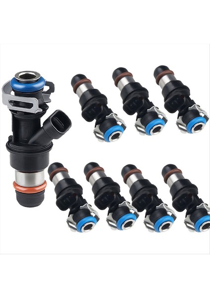 8pcs Yakıt Enjektörleri 5 3l 4 8l 6 0l Chevrolet Silverado Tahoe Avalanche Gmc 17113553 (Yurt Dışından) fırsatları
