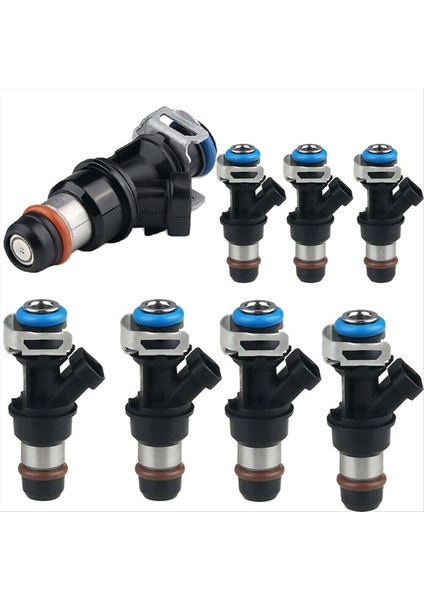 8pcs Yakıt Enjektörleri 5 3l 4 8l 6 0l Chevrolet Silverado Tahoe Avalanche Gmc 17113553 (Yurt Dışından) indirimleri