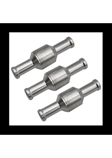 3 Pcs 8mm Çek Valf Fren Servo Booster Geri Dönüş Yok Sline Bir Yol Valf Dönüş Valfi Vakum Hortum Alüminyum Valf (Yurt Dışından) modelleri
