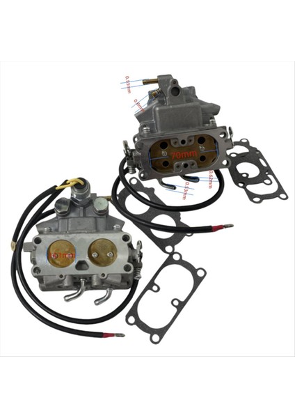 Motosiklet Karbüratör 16100-ZN1-813 16100-ZN1-812 Honda GX670 GX670R GX670U GX690 Motosiklet Parçaları (Yurt Dışından) fiyatları