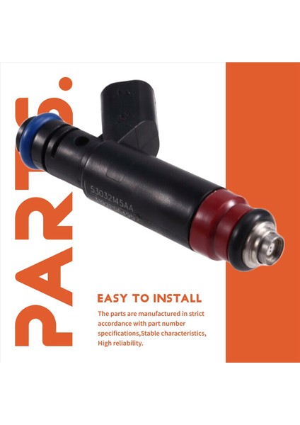 53032145AA Dodge Ram Için Araç Yakıt Enjektörleri 1500 2002-2003 4 7l V8 Dakota Yakıt Enjeksiyon Meme Otomatik Aksesuarlar (Yurt Dışından) fırsatları