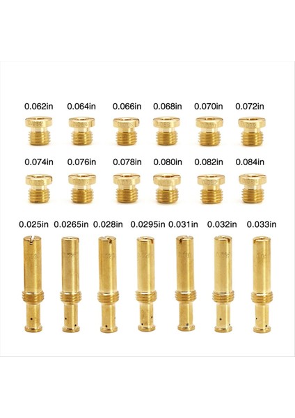 1 SET/19PCS Karbüratör Ana Jet Ürün Yelpazesi S &amp S Cycer Için Süper B E G Karbonhidratlar Karbüratörler Oho Mfg Için V-Twin Için Kısa (Yurt Dışından) modelleri
