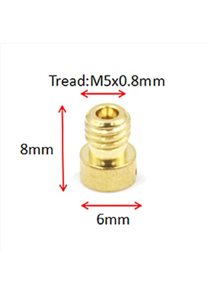 10PCS Ana Sprey Scooter Buck PE24/26/27 Halma CG-125 Nıbı A-03 100-122 Ipucu (Yurt Dışından) fırsatları