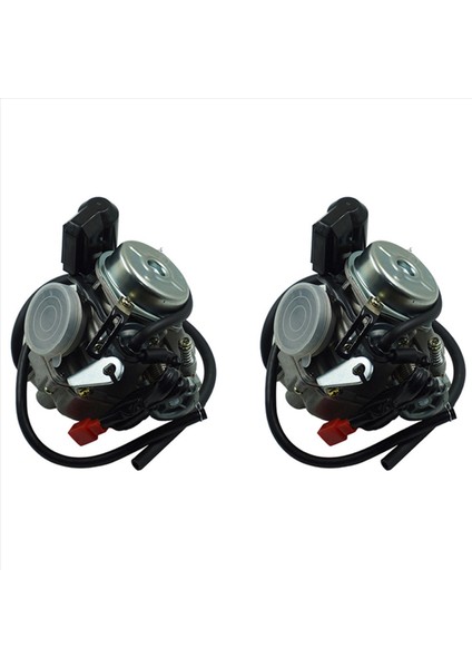 2 Pcs 24MM Gy6 Karbüratör Atv 125CC 150CC Kazuma Redcat Scooters Karts Için Uygun (Yurt Dışından)