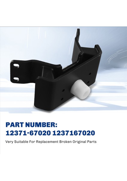 12371-67020 Araba Motor Montaj Motor Montaj Braketi Toyota Hilux Surf Land Cruiser 90 Prado 1995-2008 1237167020 (Yurt Dışından) modelleri