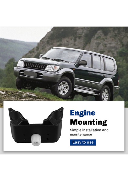 12371-67020 Araba Motor Montaj Motor Montaj Braketi Toyota Hilux Surf Land Cruiser 90 Prado 1995-2008 1237167020 (Yurt Dışından) fırsatları