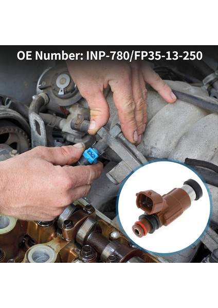 Mazda Protege Pajero Familia Prima 1 8l Için Araba Yakıt Enjektör Nozul Adaptörü INP-780 FP35-13-250 (Yurt Dışından) fiyatları