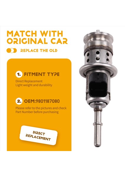 9801187080 Citroen C4 C5 Ds 4 5 Peugeot 308 3008 Chevrolet Uzmanı 2009-2018 G309B02552 (Yurt Dışından) indirimleri