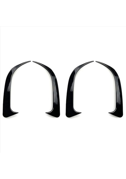 2x Araç Arka Tampon Spoiler Hava Havalandırma Kapağı Trim Mercedes Benz Cla W117 CLA45 Amg 2013-2018 (Yurt Dışından)