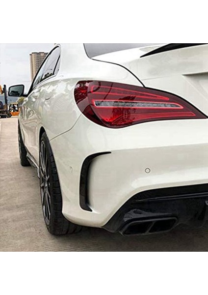 2x Araç Arka Tampon Spoiler Hava Havalandırma Kapağı Trim Mercedes Benz Cla W117 CLA45 Amg 2013-2018 (Yurt Dışından) fırsatları