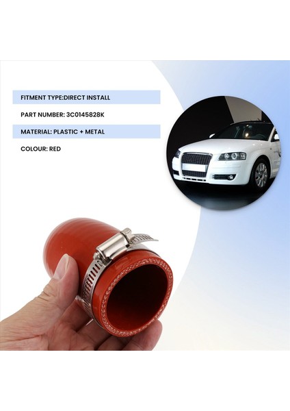 Hava Girişi Intercooler Turbo Hortum 3C0145828K Audi A3 Koltuk Skoda Vw 1 9 Tdı 2 0 Tdı (Yurt Dışından) fiyatları