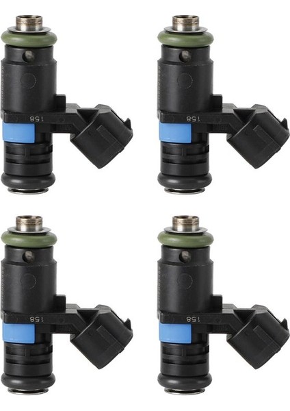 4pcs Enjektör Nozul Yakıt Enjektörleri Koltuk Ibiza Mii Skoda Citigo Fabia Iıı Yetı Volkswagen Caddy Vw Polo 04E906031F (Yurt Dışından)