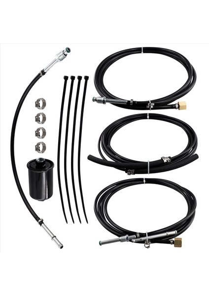 1set Chevrolet Gmc Gaz Kamyonları Için Komple Naylon Yakıt Hattı Değiştirme Kiti 1988-1997 (Yurt Dışından)