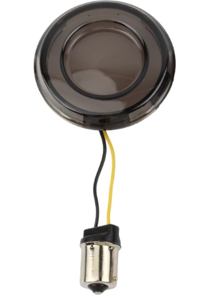 Motosiklet Füme LED Sinyal Lambası Sarı Direksiyon Lambası 1156 Harley Touring Sportster XL883 X48 1200 Dyna (Yurt Dışından) indirimleri