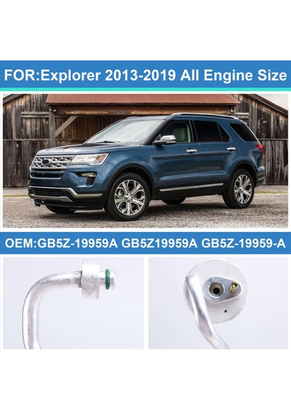 GB5Z-19959A Ford Explorer Polis Interceptor Faydası Için Araba Kuru Şişe 2012-2019 GB5Z19959A GB5Z-19959-A (Yurt Dışından) fırsatları