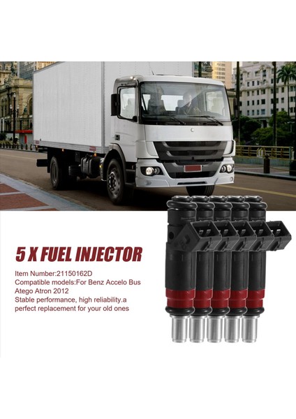 5pcs Yakıt Enjeksiyon Valfı Yakıt Enjektörü Mercedes Benz Araba Nozul Dozlama Modülü Üre Yakıt Enjektörü 21150162D (Yurt Dışından) fırsatları