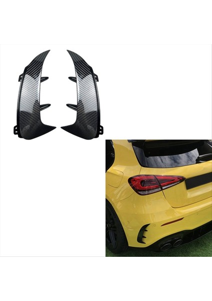 1 Çift Arka Tampon Spoiler Mercedes Benz W177 Amg Hat Hatchback A180 A200 A220 A160 A250 (Yurt Dışından) indirimleri
