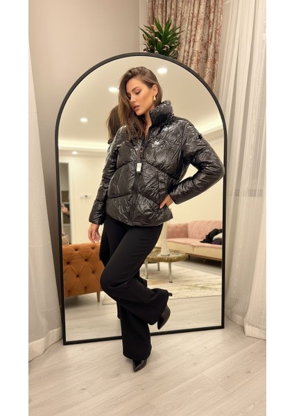 Siyah Kısa Şişmemont modelleri