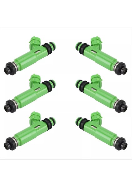6pcs Yakıt Enjektörleri 195500-3170 Mitsubishi Montero Sport Için Uyuyor 3 0l V6 1998-2003 (Yurt Dışından) modelleri
