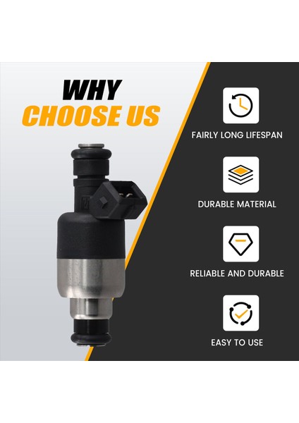 4pcs 17122106 Chevrolet S10 Cavalier Sonoma Pontiac Sunfire Için Yeni Yakıt Enjektör Nozul (Yurt Dışından) fırsatları