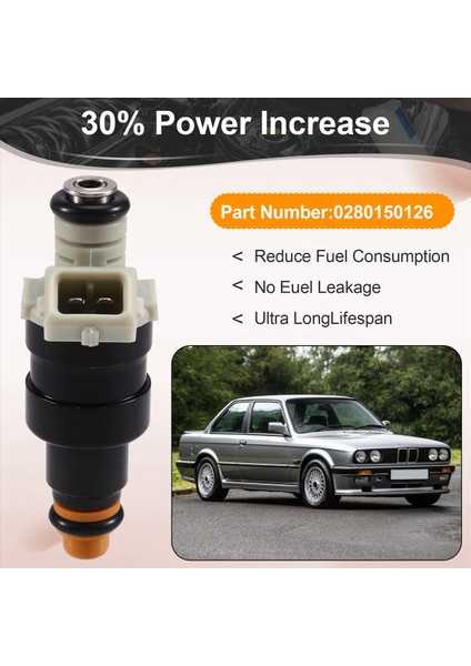 Yakıt Enjektörü 0280150126 Bmw 2 7l I6 325 E Es 528E 1982-1987 (Yurt Dışından) indirimleri